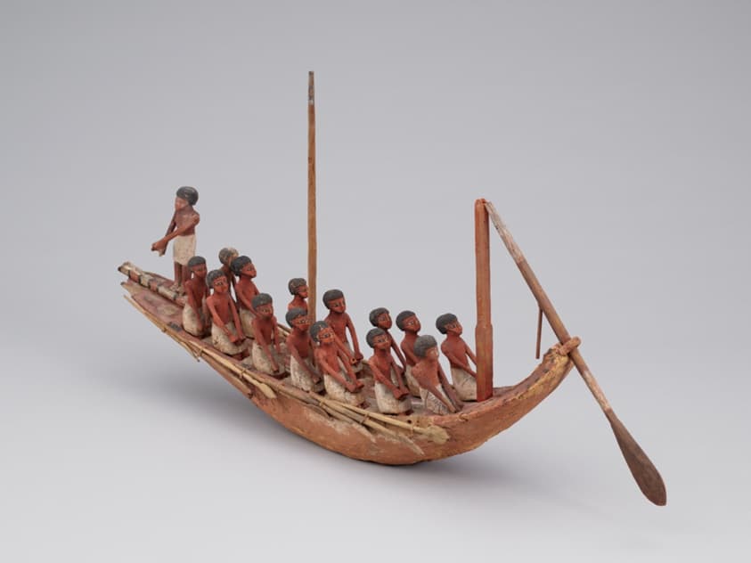 Model of a River Boat