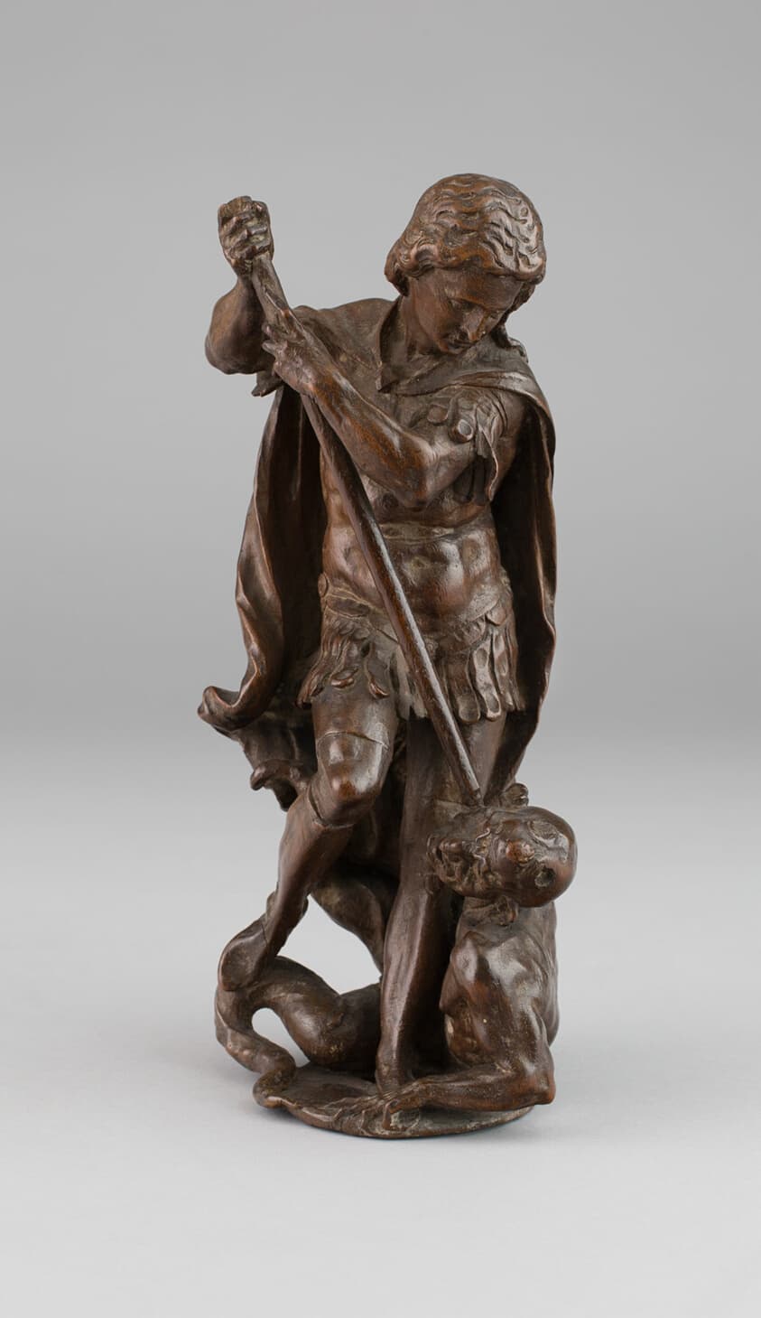 Archangel Michael Overcoming the Devil