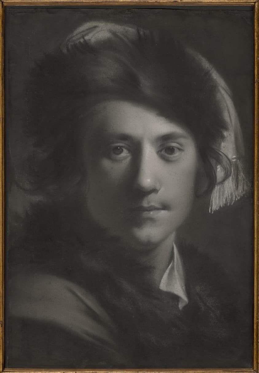 Self-Portrait in a Fur Cap
