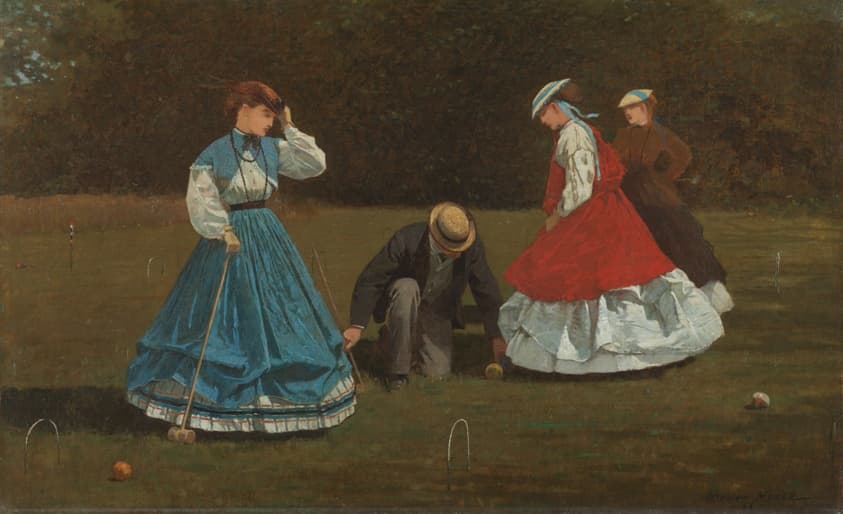 Croquet Scene